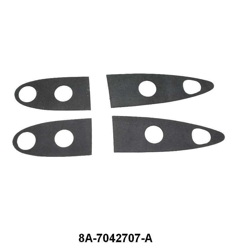TRUNK HINGE PADS - 49 PASS