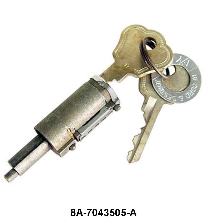 TRUNK LID LOCK CYLINDER - 49 PASSENGER