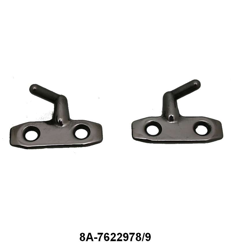 MALE UPPER VENT WINDOW PIVOTS - 50-51 CONV, 51 VICTORIA STAINLESS