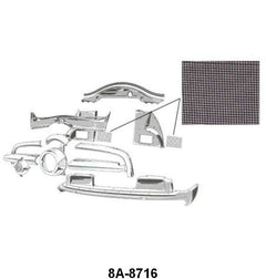 FRESH AIR DUCT VENT SCREEN - 49-50 PASSENGER