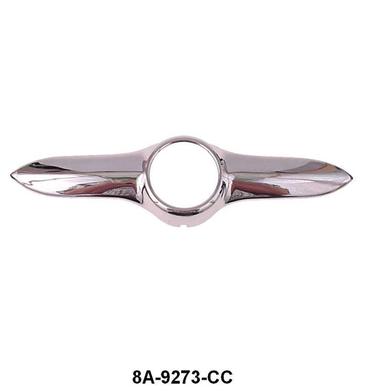 CLOCK COVER - 49-50 PASSENGER (EX-WAGON) CHROME