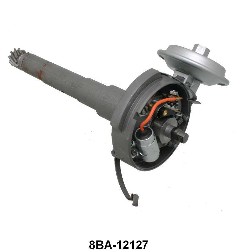 REBUILT DISTRIBUTOR - 49-53 PASS, 48-53 PICKUP V8 W/CAST IRON CASE