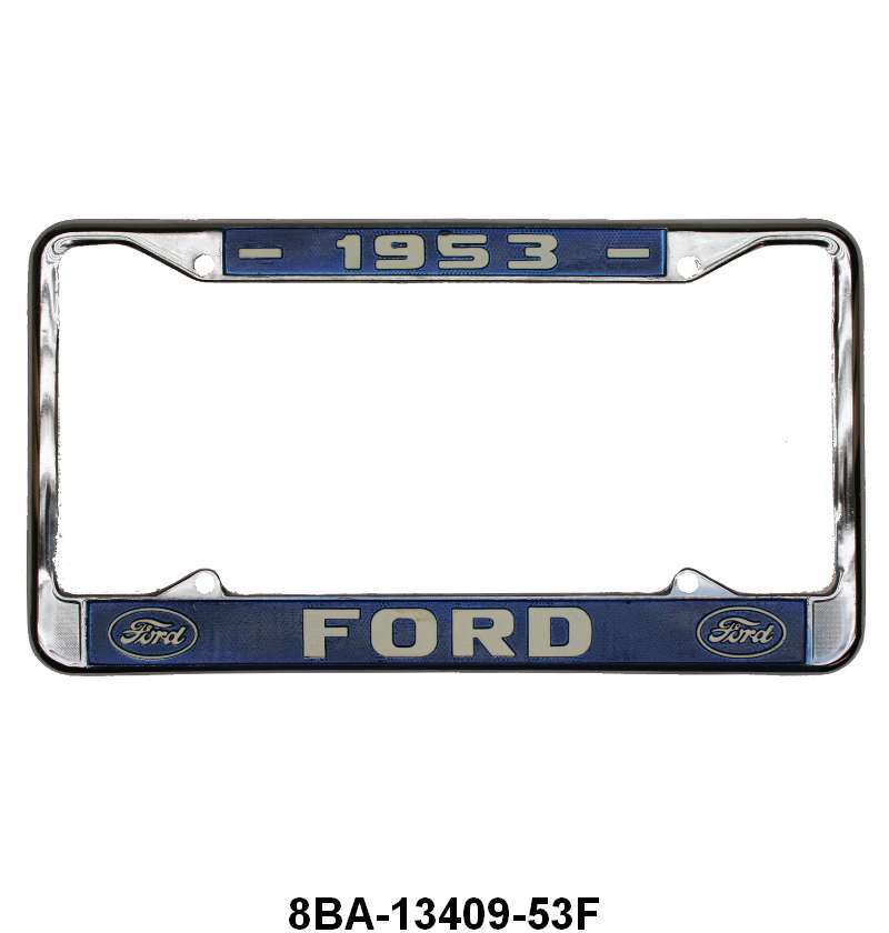 LICENSE PLATE FRAME 'FORD' - 53 PASS/PICKUP