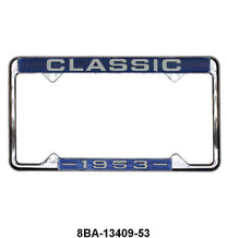 LICENSE PLATE FRAME 'CLASSIC' - 53 PASSENGER