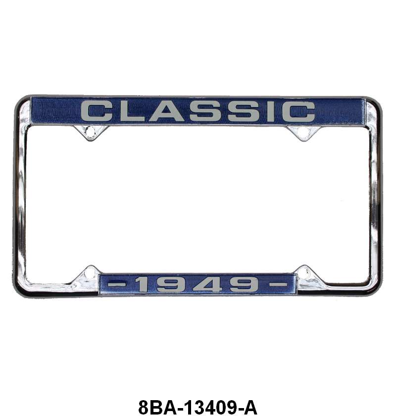 LICENSE PLATE FRAME 'CLASSIC' - 49 PASSENGER