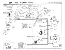 UNDER DASH TO ENGINE WIRES (COWL HARNESS) - 49 PASSENGER,  V8