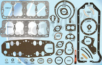 COMPLETE ENGINE GASKET SET - 49-53 V8 BIG BORE W/GRAPHITE HEAD GASKET S