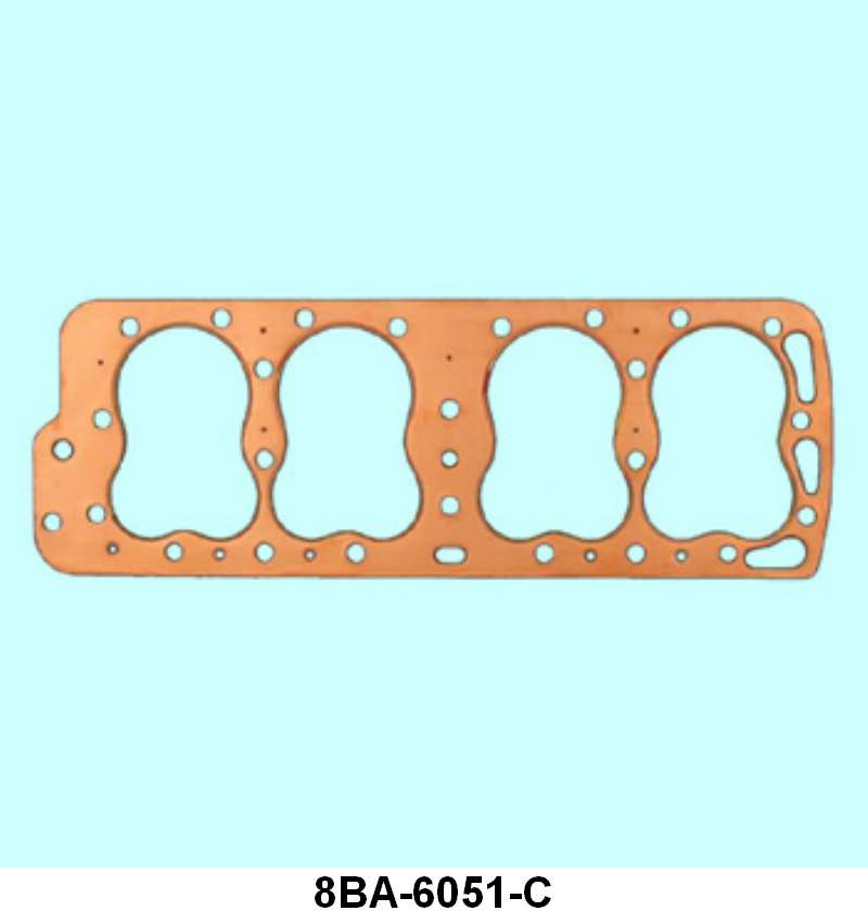 HEAD GASKET - 49-53 PASS/MERC, 48-53 F-1/F-350 RH V8 COPPER