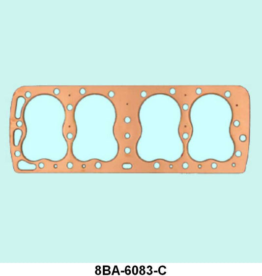 HEAD GASKET - 49-53 PASS/MERC, 48-53 F-1/F-350 LH V8 COPPER