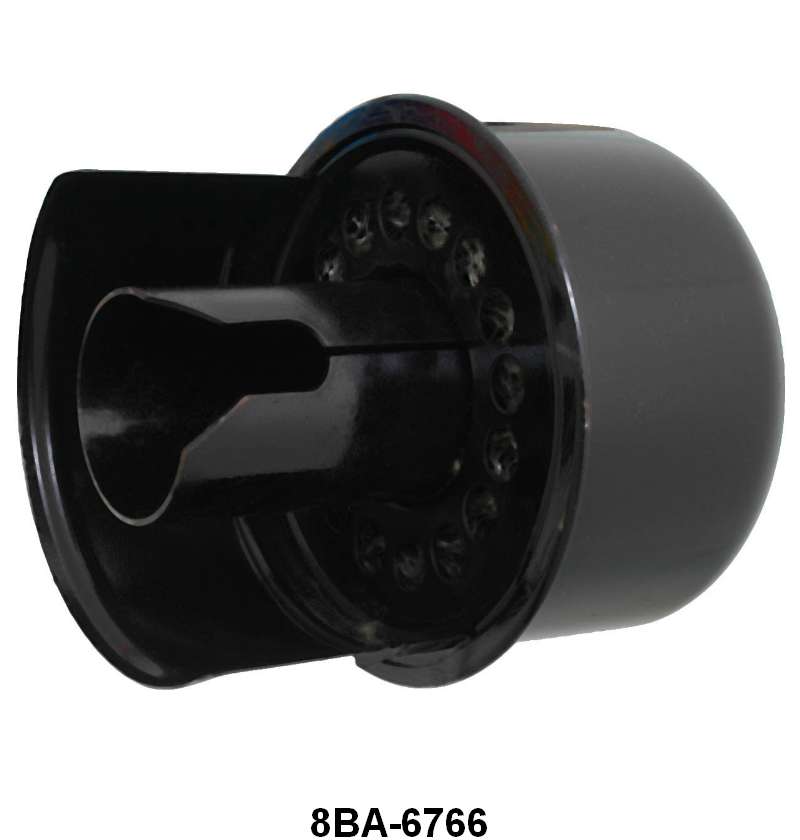 OIL BREATHER CAP - ORIGINAL TYPE - 48-53 PASS/MERC, 48-53 PICKUP BLACK