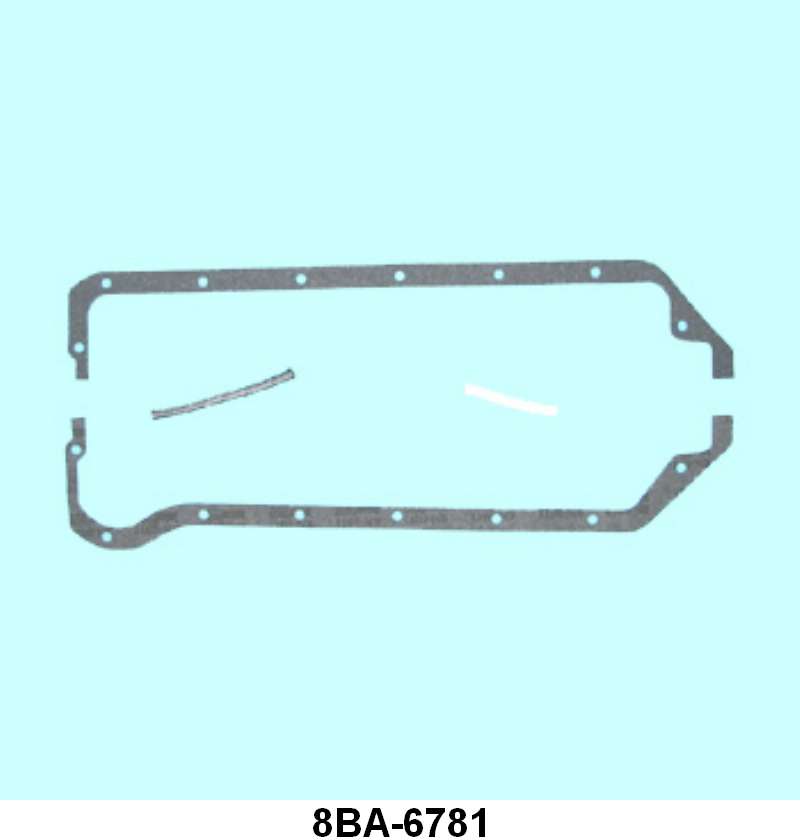OIL PAN GASKET SET - 49-53 PASS/MERC, 48-53 F-1/F-350 V8