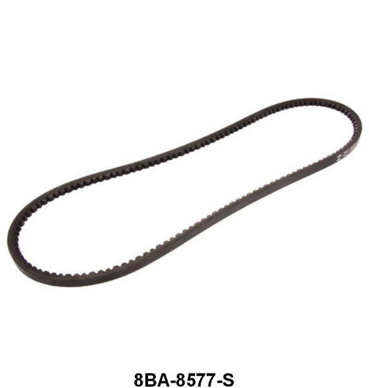 FAN BELT WITH FORD SCRIPT - 49-50 PASS 6cyl, 50-53 PASSMERC V8, 3/8"