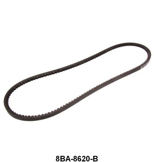 GENERATOR BELT WITH FORD SCRIPT - 50-53 PASS/MERC V8, 3/8"