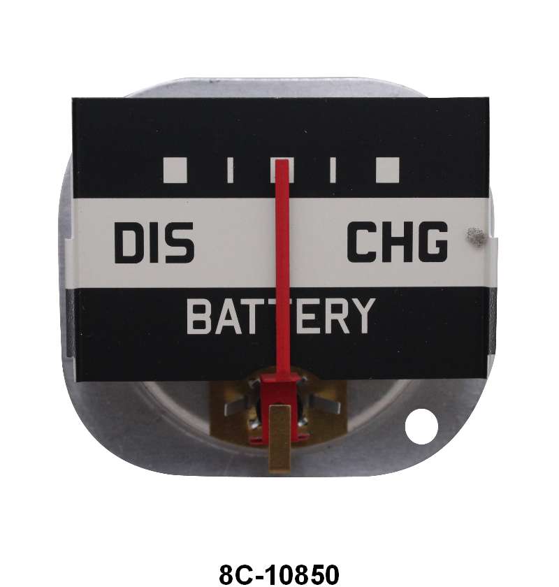 BATTERY OR AMMETER GAUGE - 48-50 F-1/F-3 6-VOLT