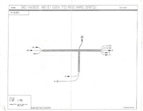 GENERATOR TO VOLTAGE REGULATOR WIRE - 48-51 BIG TRUCK W/SPECIAL EQUIPMENT