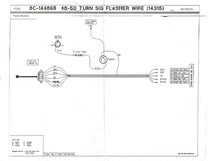 TURN SIGNAL WIRES FOR ORIGINAL ADD ON SWITCH - 48-50 F-1/F-3