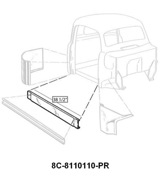 ROCKER PATCH PANEL - 48-52 PICKUP
