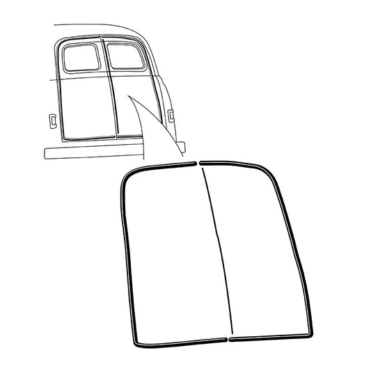 PANEL REAR DOOR SEALS - 48-52 PANEL