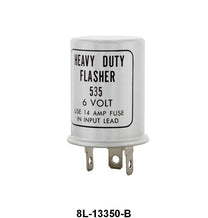 TURN SIGNAL FLASHER FOR TURN SIGNAL KIT - 6 VOLT, 3 PRONG