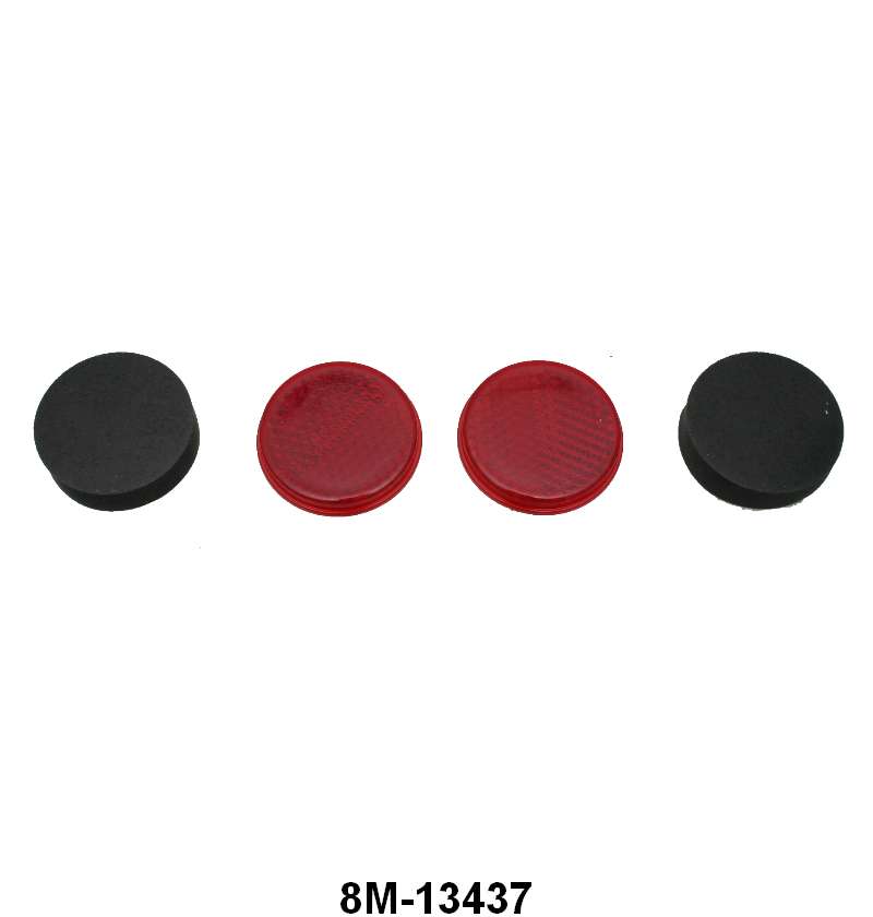 TAIL LIGHT REFLECTORS - 49-50 MERC EXCEPT WAGON