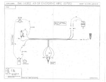 OVERDRIVE WIRING HARNESS - 49-50 PASS/MERC EXCL CONV