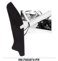 TOP OUTSIDE CORNER OF COWL TO HOOD SEALS - 49-51 MERCURY