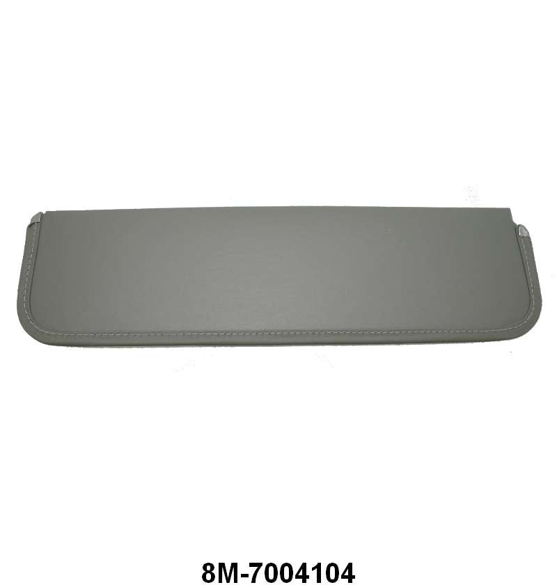 CARDBOARD SUN VISOR - 49-51 MERC COUPE/SEDAN GRAY