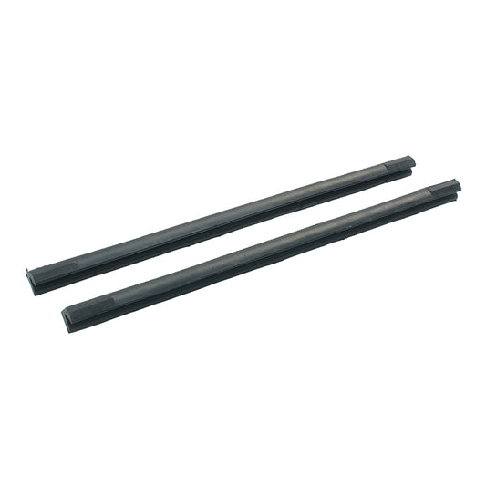BACK EDGE VENT WINDOW SEAL W/STEEL INSERT - 49-51 MERCURY COUPE, SEDAN