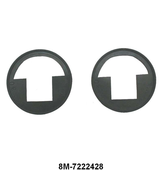 OUTSIDE DOOR HANDLE PADS - 49 MERCURY EXCEPT WGN