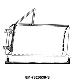 DOOR SEALS - 49-51 MERCURY CONVERTIBLE