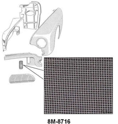 FRESH AIR DUCT VENT SCREEN - 49 MERCURY