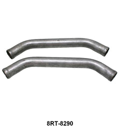 UPPER RADIATOR PIPES - 48-52 F-1/F-3 V8 NEED RUBBER HOSES
