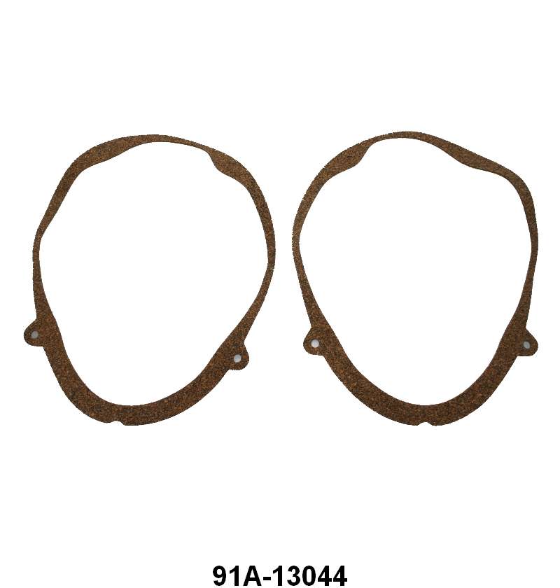 HEADLIGHT BUCKET TO FENDER GASKET 39 DELUXE PASS 39 MERC