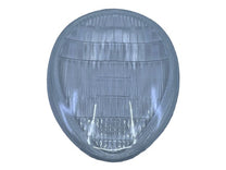 HEADLIGHT GLASS LENS WITH FORD LOGO - 39 DELUXE PASS, MERCURY