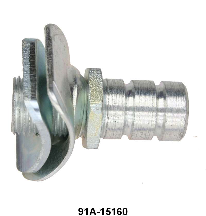 LOWER RADIATOR HOSE NIPPLE FOR HEATER HOSE - 39-48 PASS/MERC, 39-47 PU