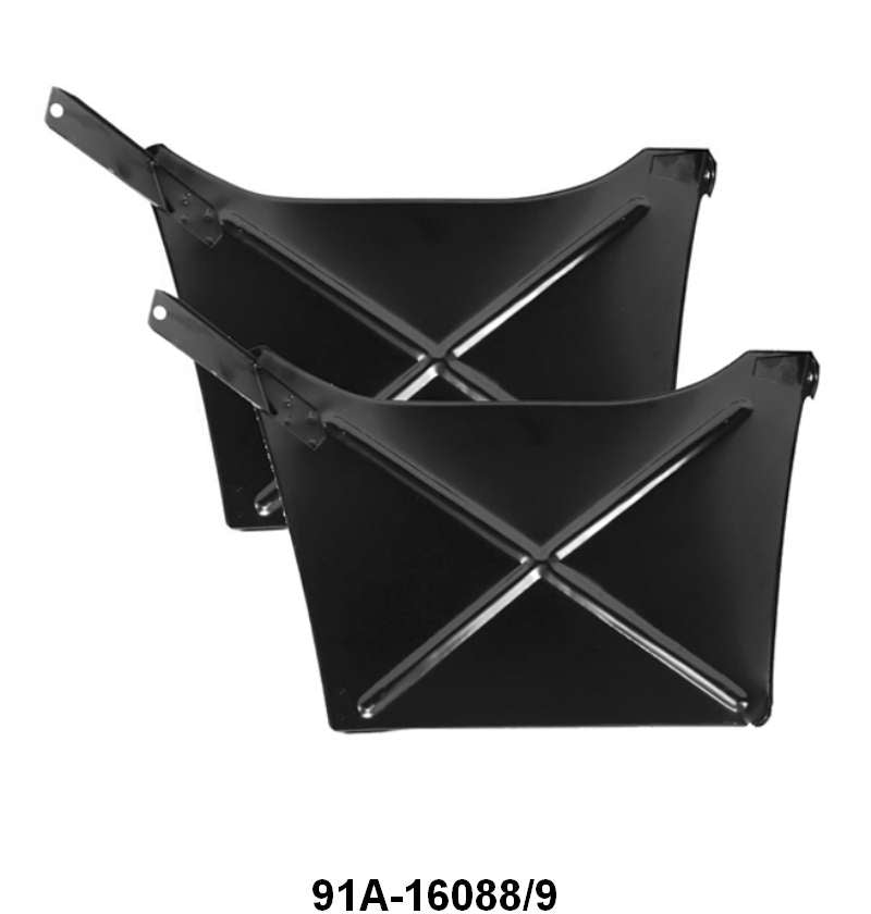 FRONT FENDER BRACE PANELS - 39 DLX PASS, 40 PASS, 40-41 PICKUP