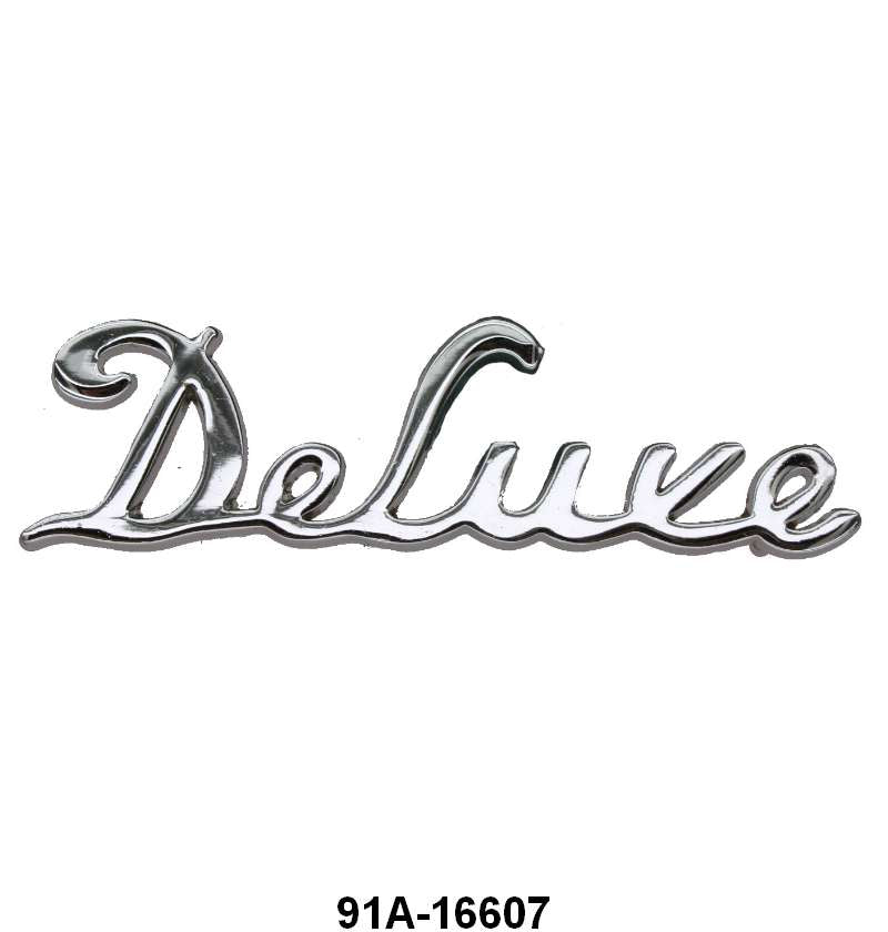 DELUXE HOOD SIDE EMBLEM - 39 DLX PASS