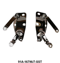 HOOD HINGE BRACKETS - 38-40 PASS, 38-41 SEDAN DELIVERY, STAINLESS