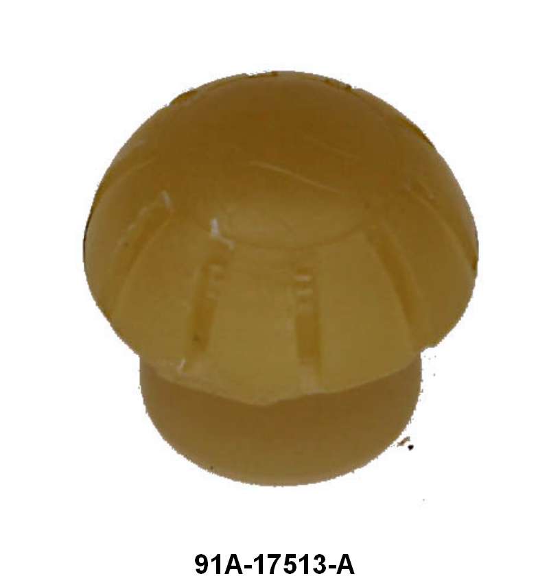 WIPER SWITCH KNOB - 39 COUPE/SEDAN  LIGHT YELLOW