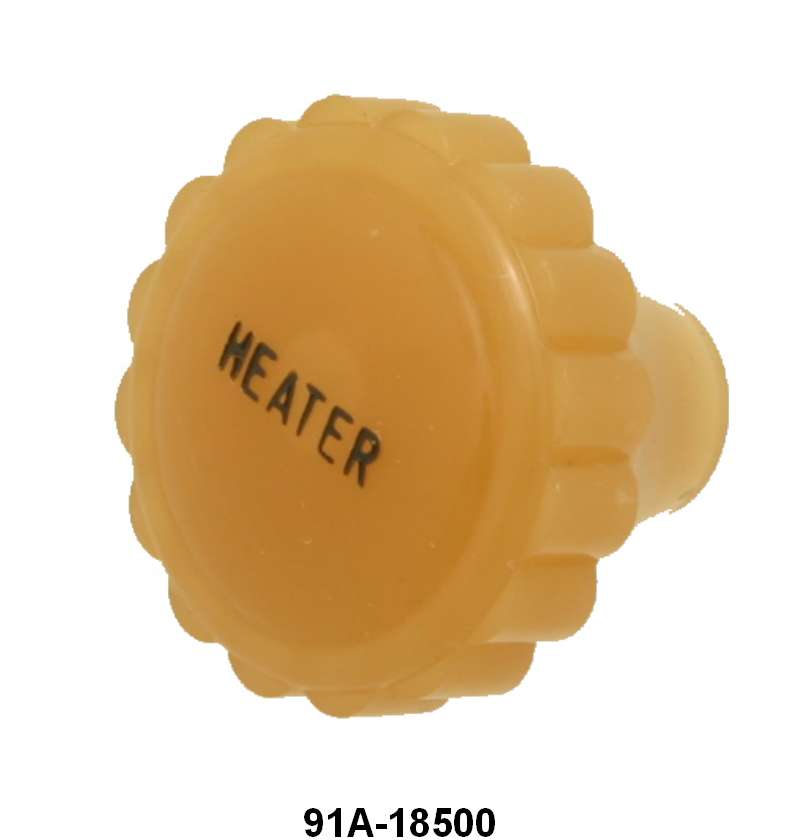 HEATER SWITCH KNOB - 39 PASS YELLOW