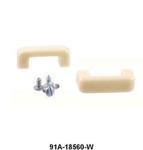 HOT WATER HEATER DOOR KNOBS - 39 PASSENGER WHITE