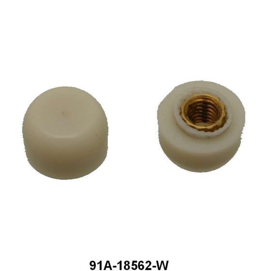 HOT WATER HEATER DEFROSTER KNOB - 39 PASSENGER WHITE