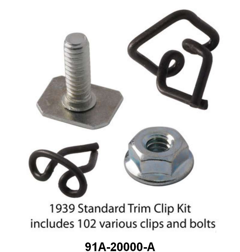 TRIM CLIP KIT - 39 STD PASS COMPLETE KIT