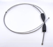 REAR  BRAKE CABLE - 39-40 PASS/MERC, 39-41 PICKUP, 122" LONG