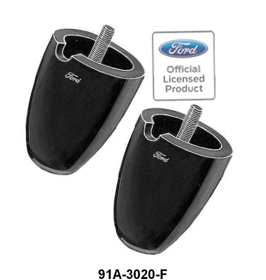 FRONT AXLE BUMPER - 39-40 PASS, 39-41 PICKUP "FORD" SCRIPT