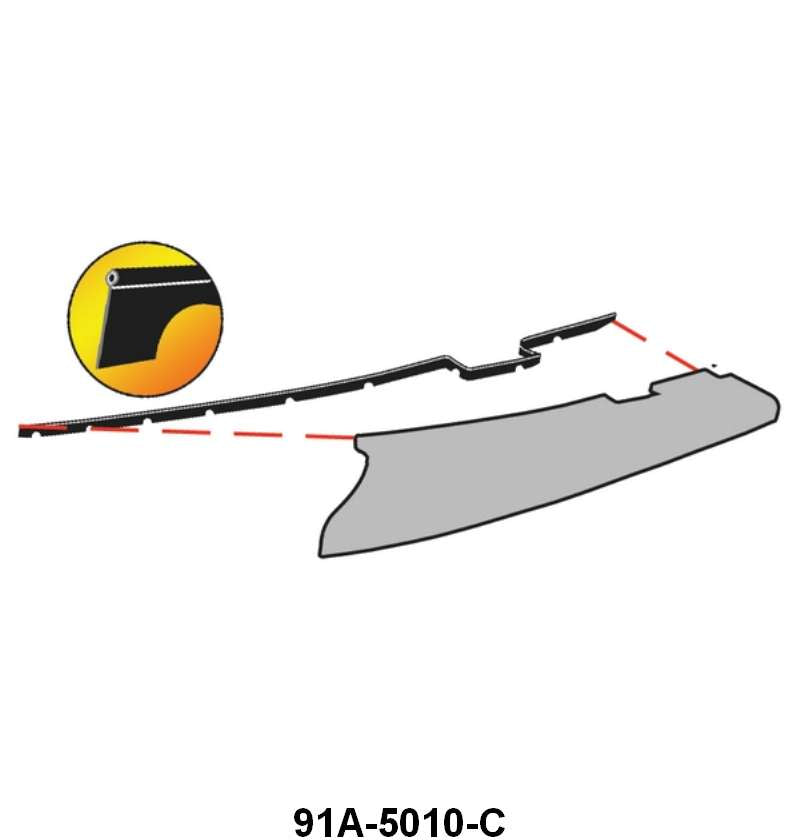 RUNNING BOARD TO FRAME WELTING KIT - 37-40 PASSENGER