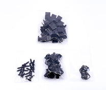 STAINLESS REAR DOOR WINDOW CHANNEL KIT - 39-40 4 DOOR SEDAN