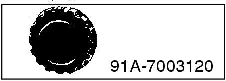 WINDSHIELD REGULATOR HANDLE RUBBER COVER - 39 COUPE/SEDAN/PU, BROWN