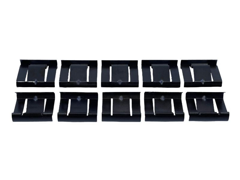 GARNISH MOLDING CLIPS - 39 COUPE/SEDAN, 10 PIECES