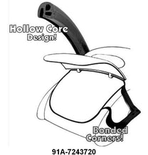 HOLLOW TRUNK LID SEAL WITH BONDED CORNERS - 39-40 COUPE